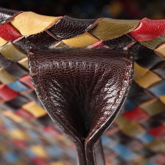 BOTTEGA VENETA INTRECCIATO Tote Bag Leather Brown Auth 126566V - Picture 14 of 16